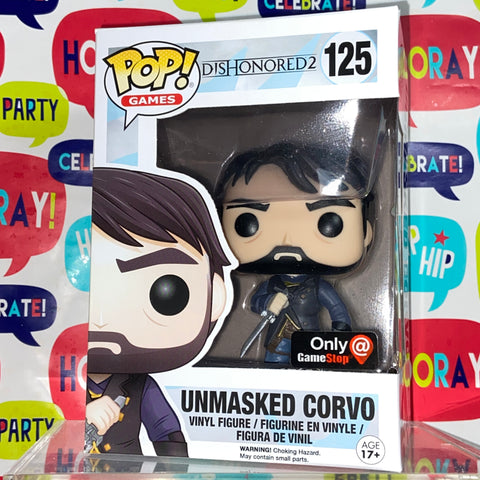 Dishonored - Unmasked Corvo Funko Pop 244