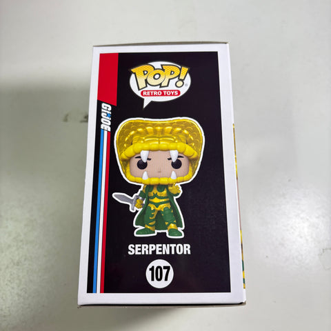 GI Joe - Serpentor Funko Pop 107 Summer Convention Exclusive Vinyl Figure