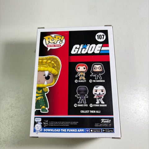 GI Joe - Serpentor Funko Pop 107 Summer Convention Exclusive Vinyl Figure