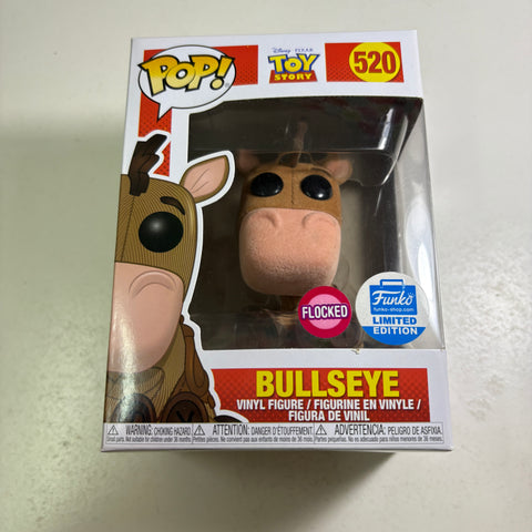 Bullseye FLOCKED - Toy Story Disney Funko Pop 520 Vinyl Figure (11.4 Cm L × 8.9 Cm W × 15.9 Cm H)