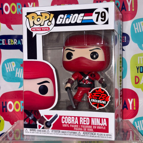GI Joe - Cobra Red Ninja Funko Pop 79 Exclusive