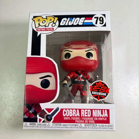 GI Joe - Cobra Red Ninja Funko Pop 79 Exclusive