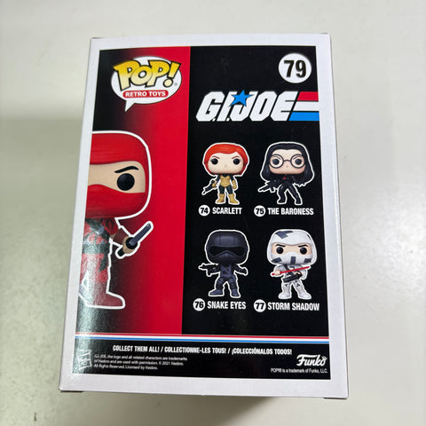 GI Joe - Cobra Red Ninja Funko Pop 79 Exclusive