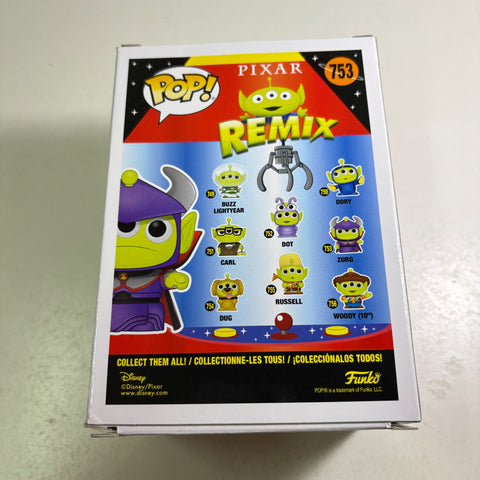 BOX FLAWS VIEW PHOTOS Zurg Alien - Toy Story Disney Funko Pop 753 Vinyl Figure Exclusive (11.4 Cm L × 8.9 Cm W × 15.9 Cm H)