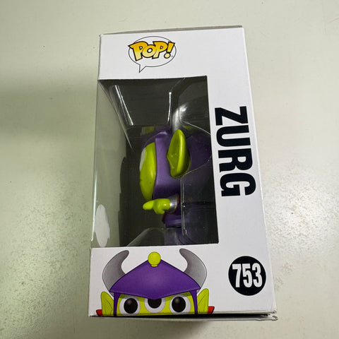 BOX FLAWS VIEW PHOTOS Zurg Alien - Toy Story Disney Funko Pop 753 Vinyl Figure Exclusive (11.4 Cm L × 8.9 Cm W × 15.9 Cm H)