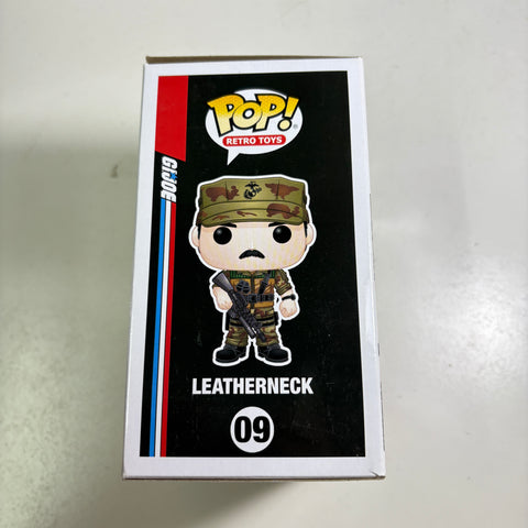 BOX FLAWS VIEW PHOTOS GI Joe - Leatherneck Funko Pop 09 Vinyl Figure