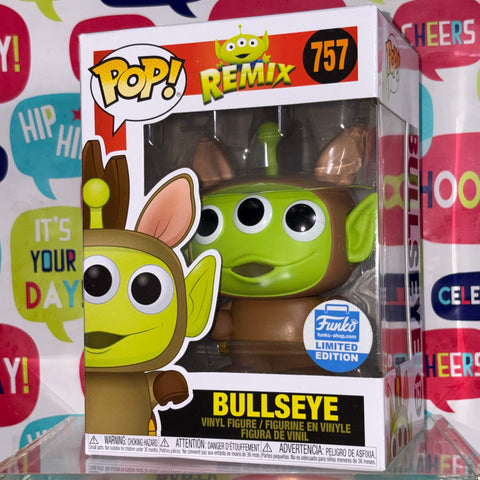Bullseyes Alien - Toy Story Disney Funko Pop 757 Vinyl Figure Exclusive (11.4 Cm L × 8.9 Cm W × 15.9 Cm H)