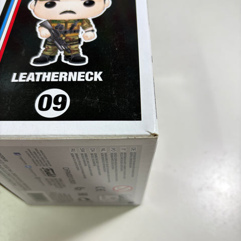 BOX FLAWS VIEW PHOTOS GI Joe - Leatherneck Funko Pop 09 Vinyl Figure