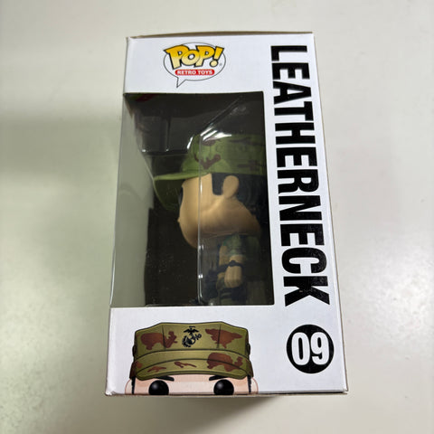 BOX FLAWS VIEW PHOTOS GI Joe - Leatherneck Funko Pop 09 Vinyl Figure