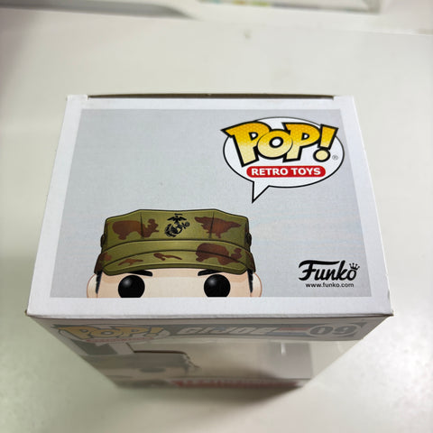 BOX FLAWS VIEW PHOTOS GI Joe - Leatherneck Funko Pop 09 Vinyl Figure