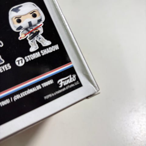 BOX FLAWS VIEW PHOTOS GI Joe - Scarlett Funko Pop 74 Vinyl Figure