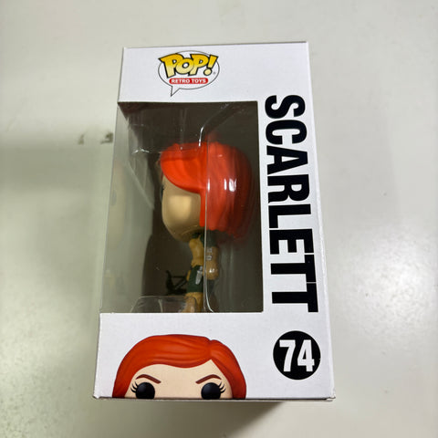 BOX FLAWS VIEW PHOTOS GI Joe - Scarlett Funko Pop 74 Vinyl Figure