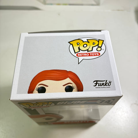 BOX FLAWS VIEW PHOTOS GI Joe - Scarlett Funko Pop 74 Vinyl Figure