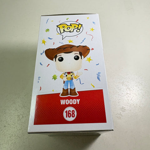 Woody - Toy Story Disney Funko Pop 168 Vinyl Figure (11.4 Cm L × 8.9 Cm W × 15.9 Cm H)