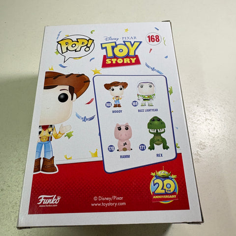 Woody - Toy Story Disney Funko Pop 168 Vinyl Figure (11.4 Cm L × 8.9 Cm W × 15.9 Cm H)