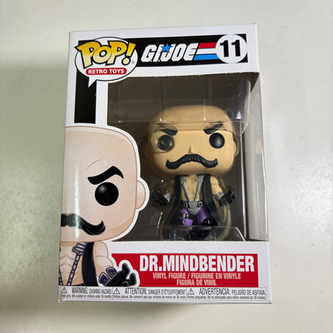 BOX FLAW VIEW PHOTOS GI Joe - Dr. Mindbender Funko Pop 11 Vinyl Figure