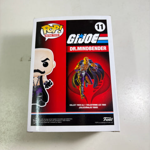 BOX FLAW VIEW PHOTOS GI Joe - Dr. Mindbender Funko Pop 11 Vinyl Figure