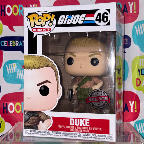 BOX FLAW VIEW PHOTOS GI Joe - Duke Funko Pop 46 Vinyl Figure Exclusive