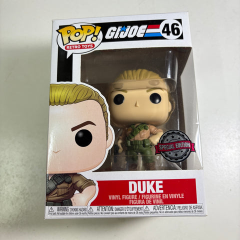 BOX FLAW VIEW PHOTOS GI Joe - Duke Funko Pop 46 Vinyl Figure Exclusive