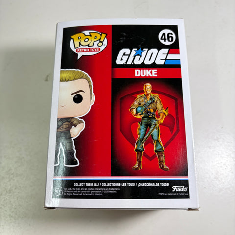 BOX FLAW VIEW PHOTOS GI Joe - Duke Funko Pop 46 Vinyl Figure Exclusive