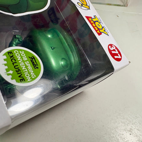 BOX FLAWS VIEW PHOTOS Army Man METALLIC EXCLUSIVE - Toy Story Disney Funko Pop Vinyl Figure (11.4 Cm L × 8.9 Cm W × 15.9 Cm H)