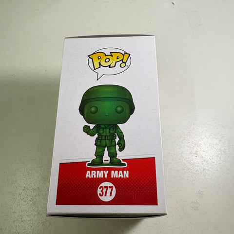 BOX FLAWS VIEW PHOTOS Army Man METALLIC EXCLUSIVE - Toy Story Disney Funko Pop Vinyl Figure (11.4 Cm L × 8.9 Cm W × 15.9 Cm H)
