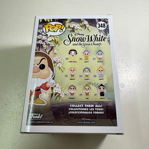 Grumpy BAM EXCLUSIVE - Snow White and the Seven Dwarves Disney Funko Pop 348 Vinyl Figure (11.4 Cm L × 8.9 Cm W × 15.9 Cm H)