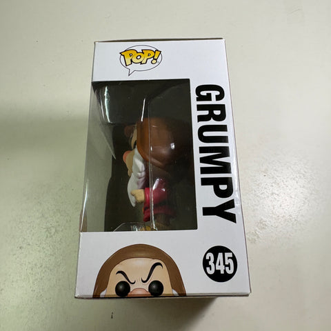 Grumpy - Snow White and the Seven Dwarves Disney Funko Pop 345 Vinyl Figure (11.4 Cm L × 8.9 Cm W × 15.9 Cm H)
