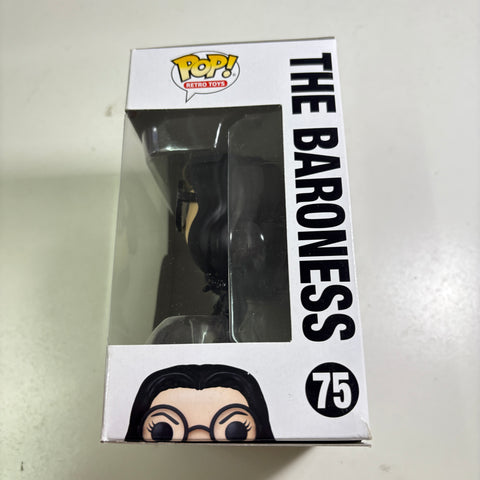BOX FLAWS VIEW PHOTOS GI Joe - The Baroness Funko Pop 75 Vinyl Figure