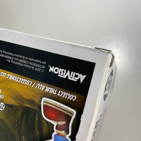 Crash Bandicoot - Crash with Biker Outfit Funko Pop 275 Hot Topic Exclusive