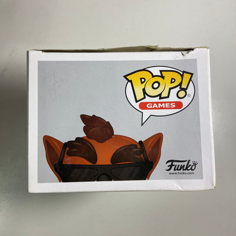 Crash Bandicoot - Crash with Biker Outfit Funko Pop 275 Hot Topic Exclusive