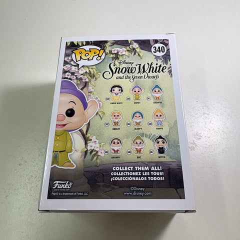 Dopey - Snow White and the Seven Dwarves Disney Funko Pop Vinyl Figure (11.4 Cm L × 8.9 Cm W × 15.9 Cm H)