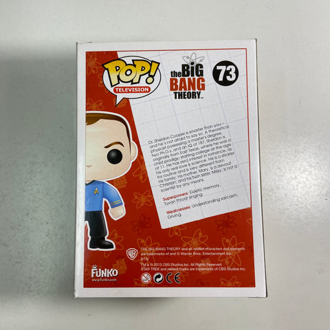 The Big Bang Theory - Sheldon Cooper Funko Pop 73