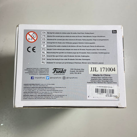 Crash Bandicoot - Crash with Biker Outfit Funko Pop 275 Hot Topic Exclusive