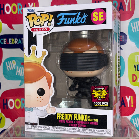 BOX FLAWS VIEW PHOTOS GI Joe - FREDDY FUNKO as Snake Eyes Funko Pop Vinyl Figure