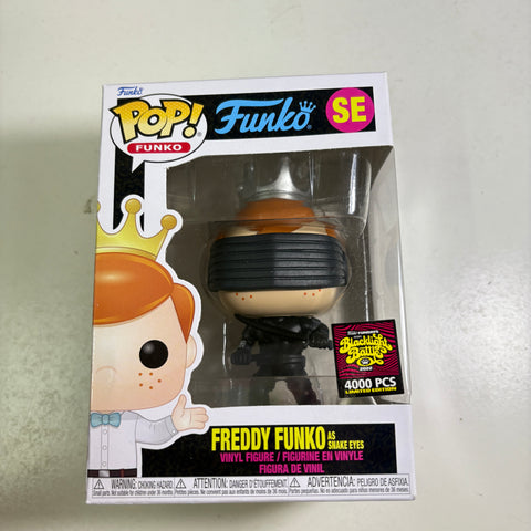 BOX FLAWS VIEW PHOTOS GI Joe - FREDDY FUNKO as Snake Eyes Funko Pop Vinyl Figure