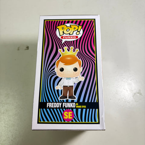 BOX FLAWS VIEW PHOTOS GI Joe - FREDDY FUNKO as Snake Eyes Funko Pop Vinyl Figure