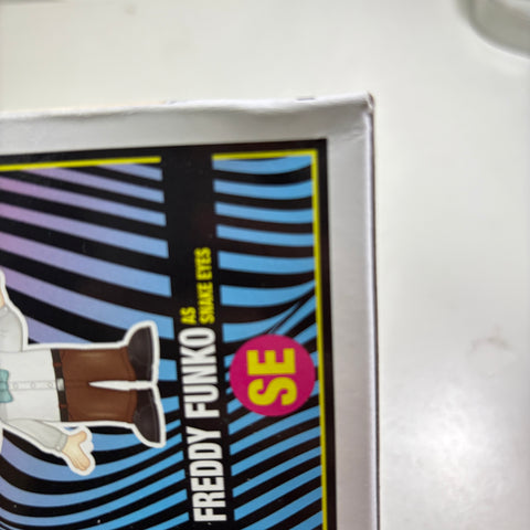 BOX FLAWS VIEW PHOTOS GI Joe - FREDDY FUNKO as Snake Eyes Funko Pop Vinyl Figure