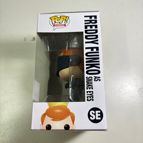 BOX FLAWS VIEW PHOTOS GI Joe - FREDDY FUNKO as Snake Eyes Funko Pop Vinyl Figure