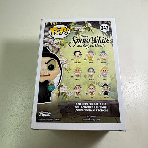 Witch - Snow White and the Seven Dwarves Disney Funko Pop 347 Vinyl Figure (11.4 Cm L × 8.9 Cm W × 15.9 Cm H)