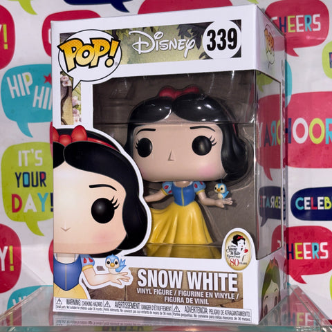 Snow White - Snow White and the Seven Dwarves Disney Funko Pop Vinyl Figure (11.4 Cm L × 8.9 Cm W × 15.9 Cm H)