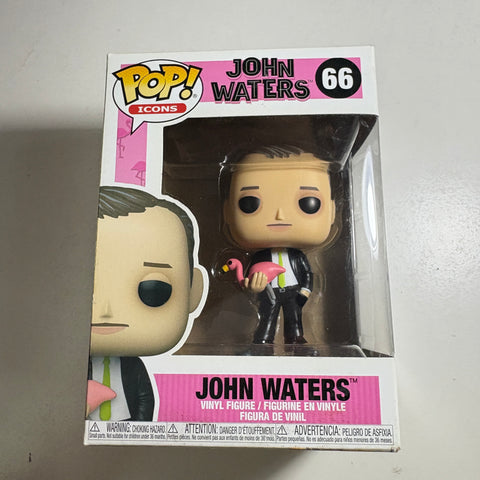 JOHN WATERS - Funko Pop Icons 66 Vinyl Figure