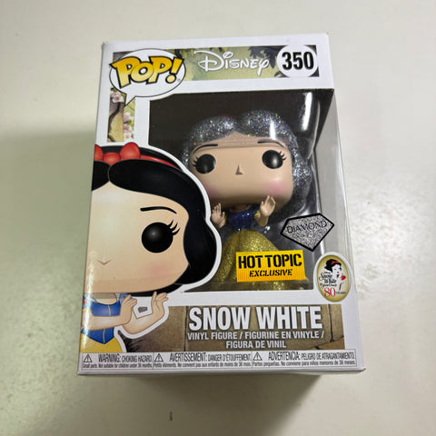 Snow White DIAMOND EXCLUSIVE - Snow White and the Seven Dwarves Disney Funko Pop Vinyl Figure (11.4 Cm L × 8.9 Cm W × 15.9 Cm H)