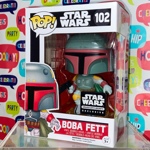 Boba Fett - Star Wars Funko Pop 102 Smuggler's Bounty