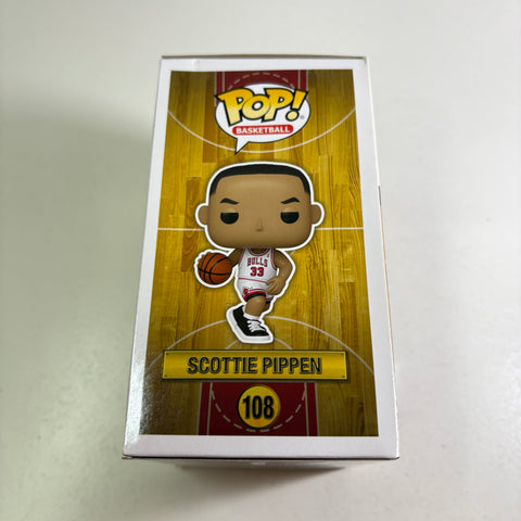 Scottie Pippen - NBA Basketball Funko Pop 108 Vinyl Figure (11.4 Cm L × 8.9 Cm W × 15.9 Cm H)