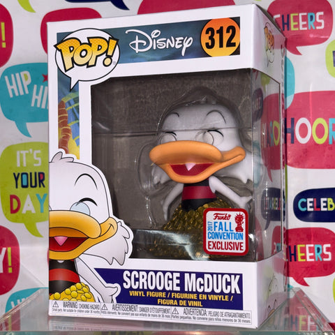 Scrooge Mcduck - Ducktales Disney Funko Pop 312 Vinyl Figure (11.4 Cm L × 8.9 Cm W × 15.9 Cm H)