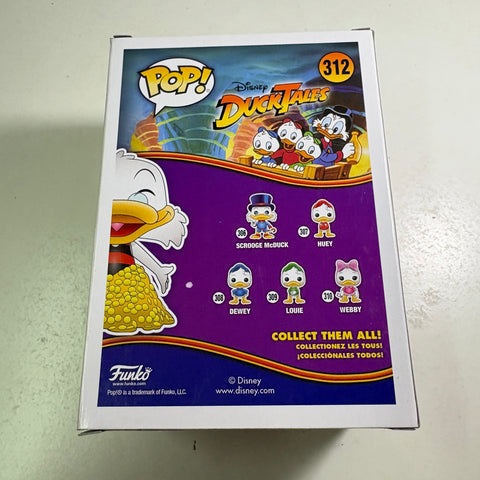 Scrooge Mcduck - Ducktales Disney Funko Pop 312 Vinyl Figure (11.4 Cm L × 8.9 Cm W × 15.9 Cm H)