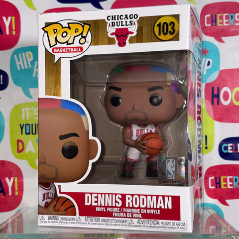 Dennis Rodman - Funko Pop 103 Vinyl Figure (11.4 Cm L × 8.9 Cm W × 15.9 Cm H)
