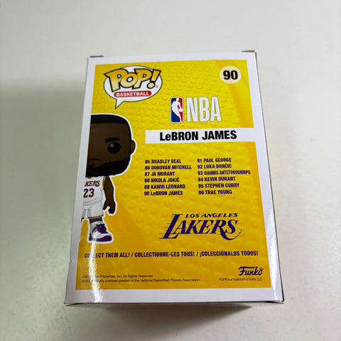 Lebron James - Funko Pop 90 Vinyl Figure (11.4 Cm L × 8.9 Cm W × 15.9 Cm H)