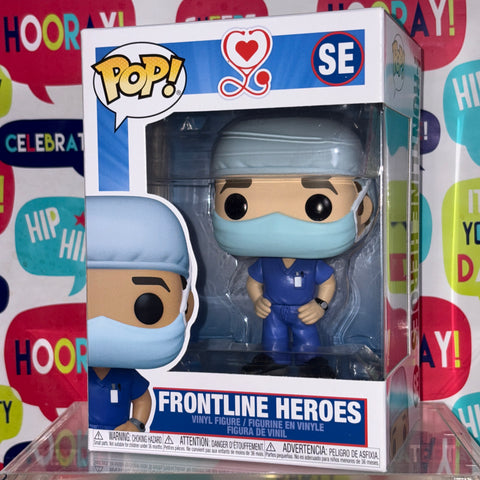 Frontline Heroes (White Male) Funko Pop Vinyl Figure
